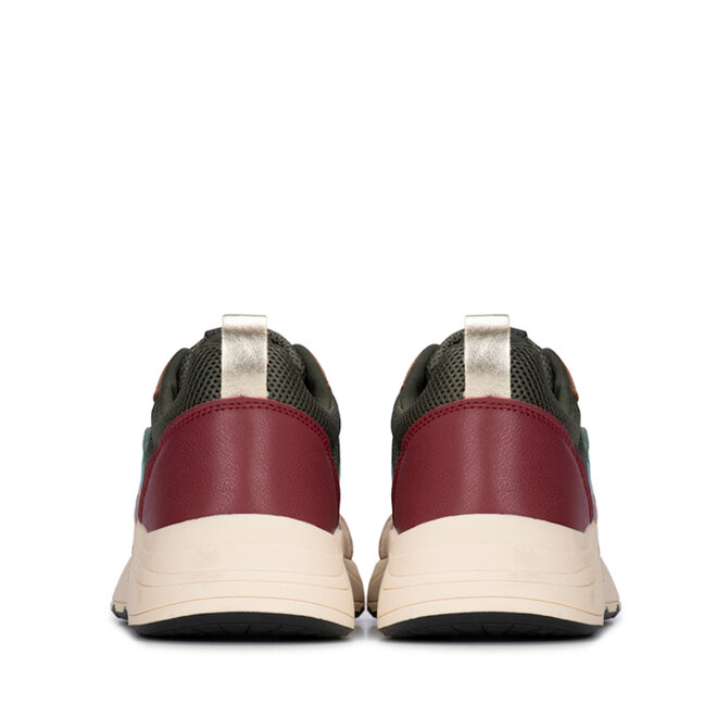 Sneakers Groen Carocel Beige Combi