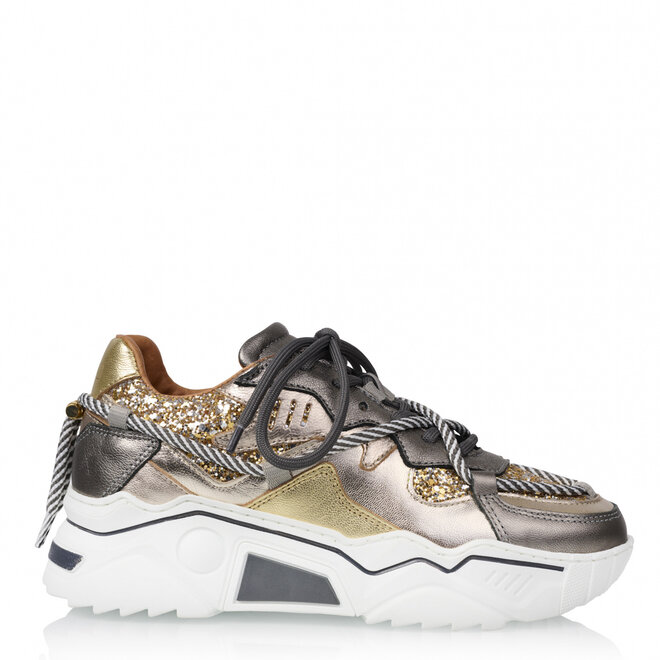 DWRS Turnschuhe JUPITER Leopard Beige - Kopieren - Kopieren
