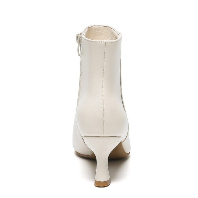 Enkellaarsjes Beige Basic