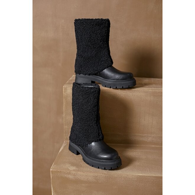 Boots Zwart Teddy