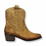 Kurze Cowboystiefel Khaki Wildleder