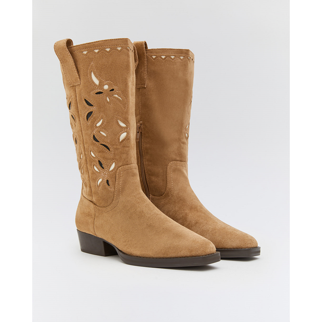 Cowboystiefel Khaki Suedine Bohemian