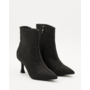 Stiefelette Schwarz Strass