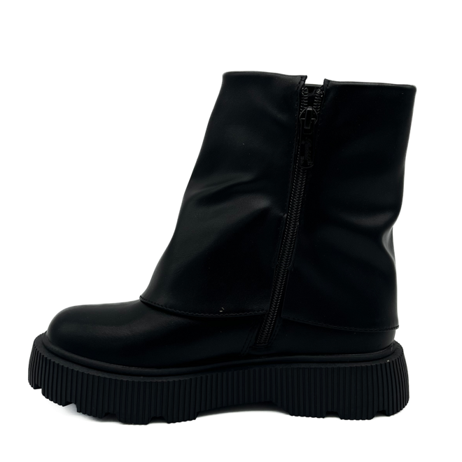 Biker boots Meisjes Zwart Rits