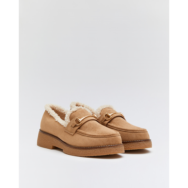 Loafer Khaki Suedine Teddy