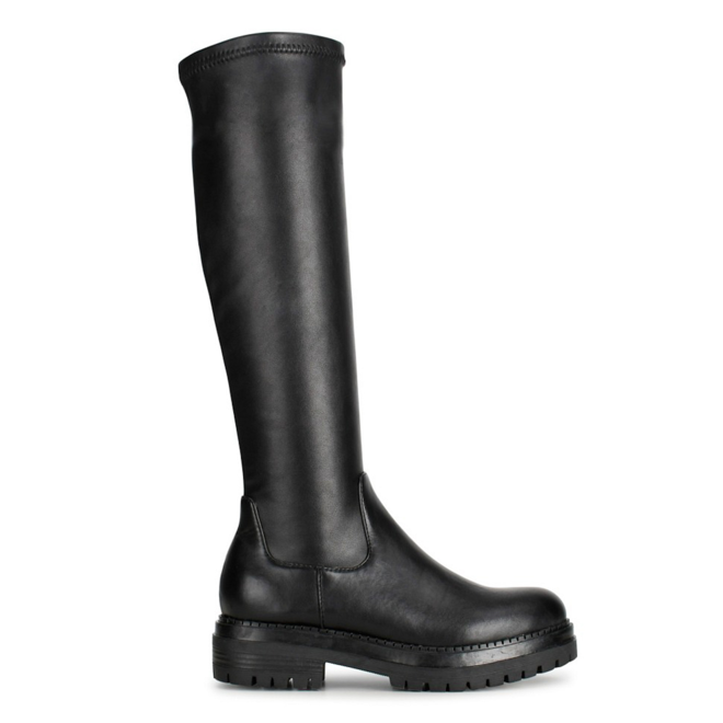 Stretch Boots Schwarz Cybele
