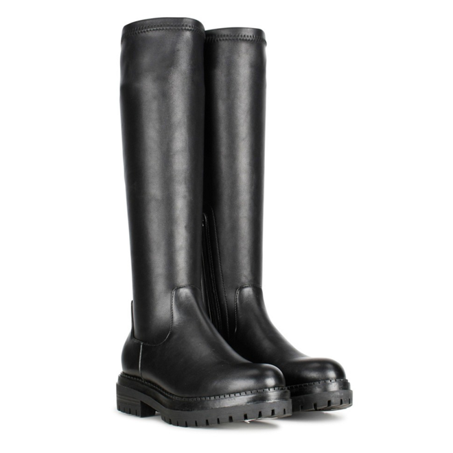 Stretch Boots Schwarz Cybele
