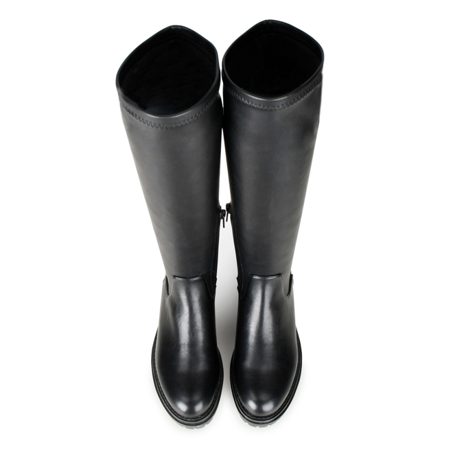 Stretch Boots Schwarz Cybele