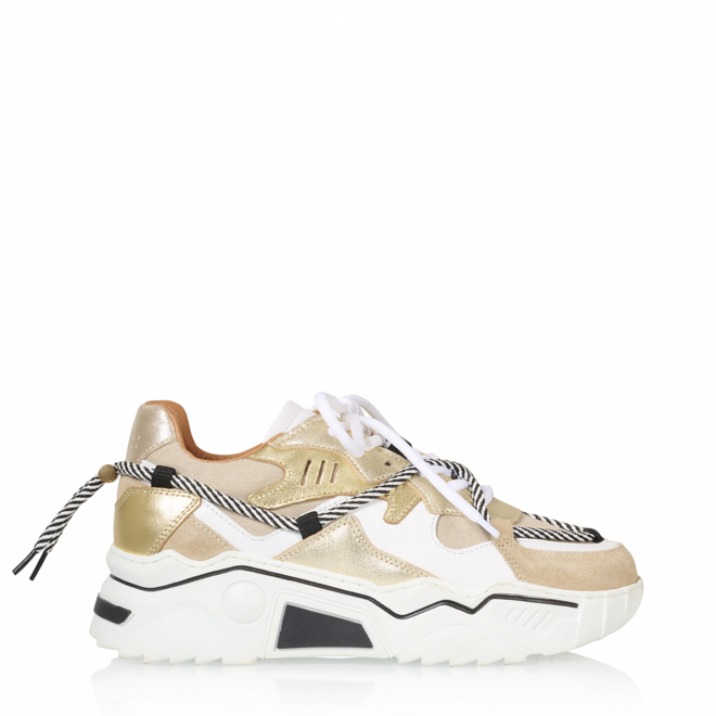 DWRS sneakers JUPITER denim Beige Champagne