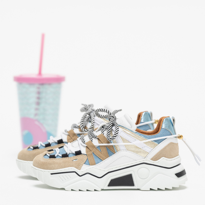 DWRS sneakers ORION denim Sand / Jeans