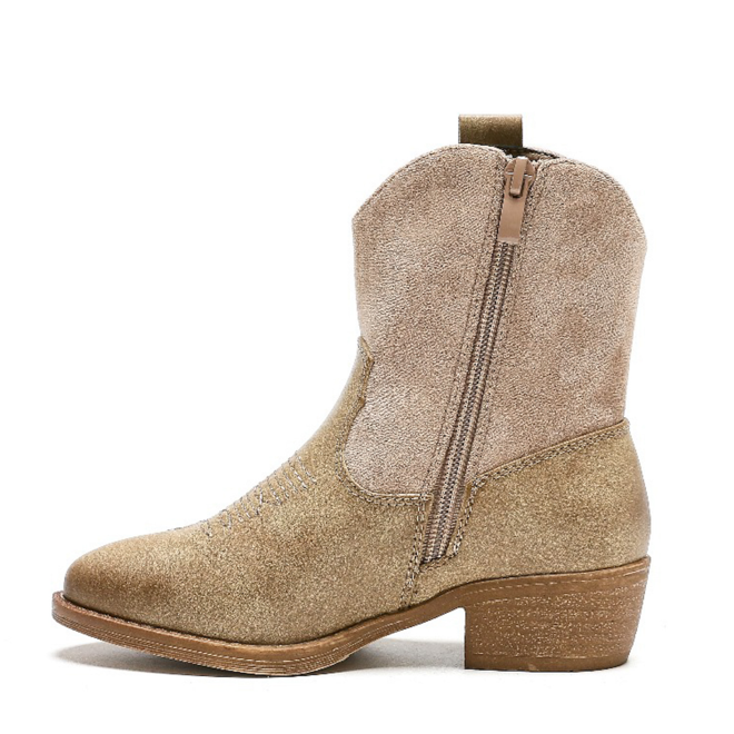 Cowboylaarzen Meisjes Khaki Flame