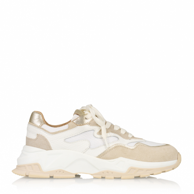 DWRS Turnschuhe CHESTER Sand / Champagner