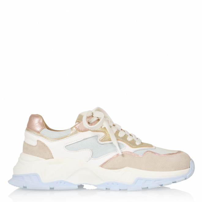 DWRS sneakers CHESTER denim Rosé