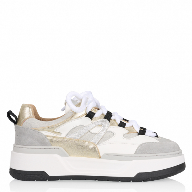 DWRS Turnschuhe WALTON Denim Champagne Grau