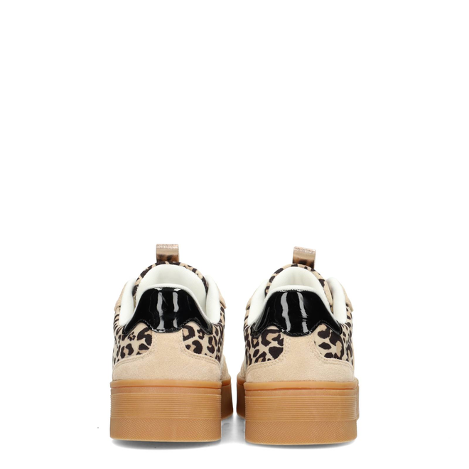 Sneakers Beige Lily Leopard