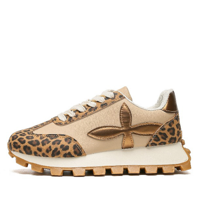 Sneaker Braun Leopard Bloom