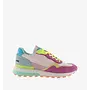 Turnschuhe Luna Nylon Mehrfarbig Rosa Spaltleder