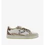 Turnschuhe White Smash Leopard mix