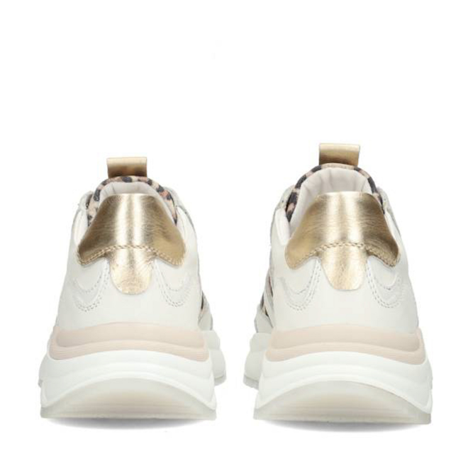 Sneakers Wit Charu Leopard
