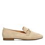 Loafers Beige Wildleder Odette