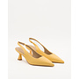 Slingback Heels Gelb