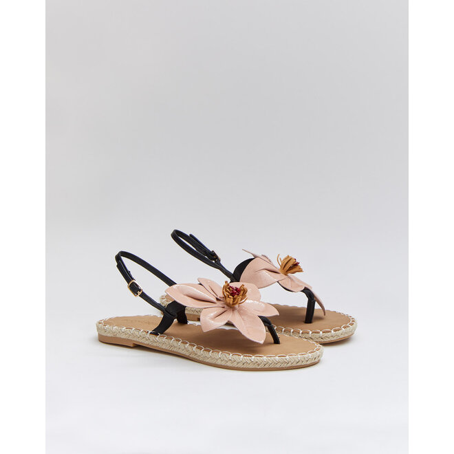 Sandalen Hellrosa Blume