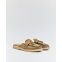 Slipper Olive Suedine Charms