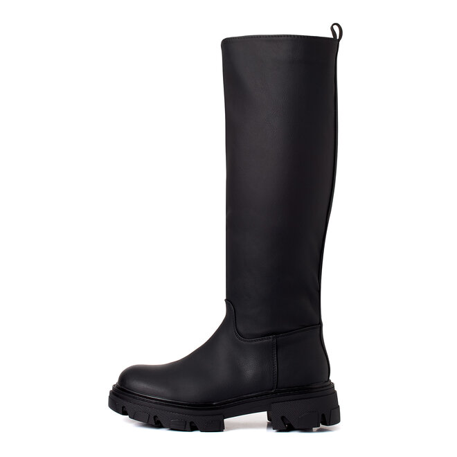 Boots Zwart Hoog