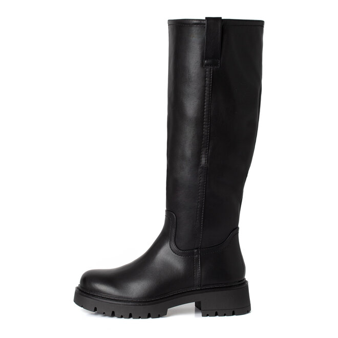Hohe Stiefel Schwarz Basic