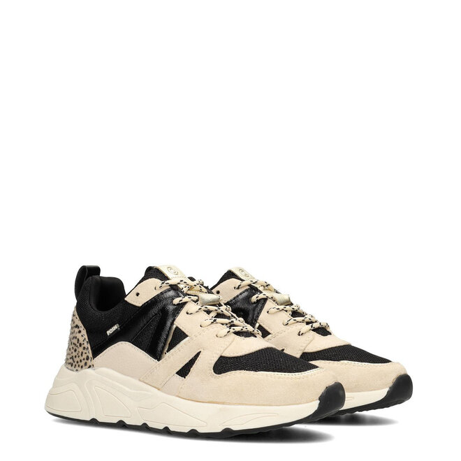 Sneakers Schwarz Carocel Beige Kombi
