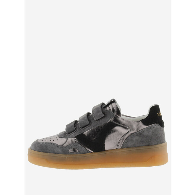 Sneakers Grijs Metalic Split Leather