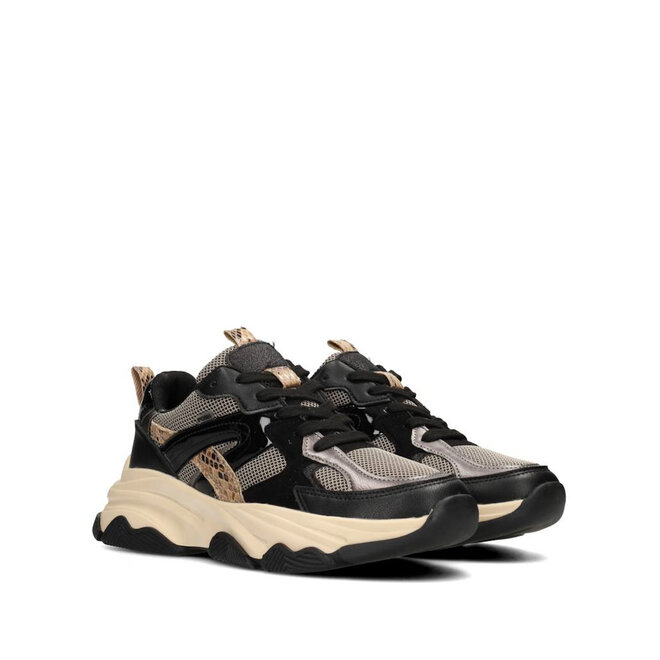 Sneakers Schwarz GIGI Beige Combi