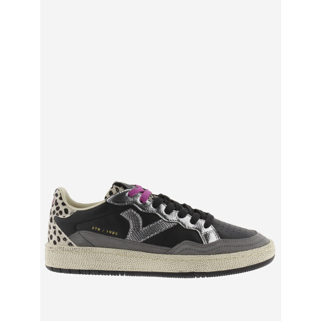 Sneakers Schwarz Smash Animal Print