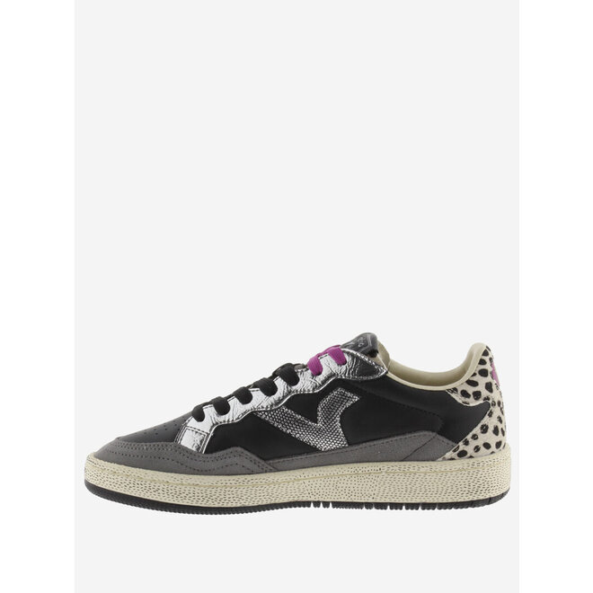 Sneakers Schwarz Smash Animal Print
