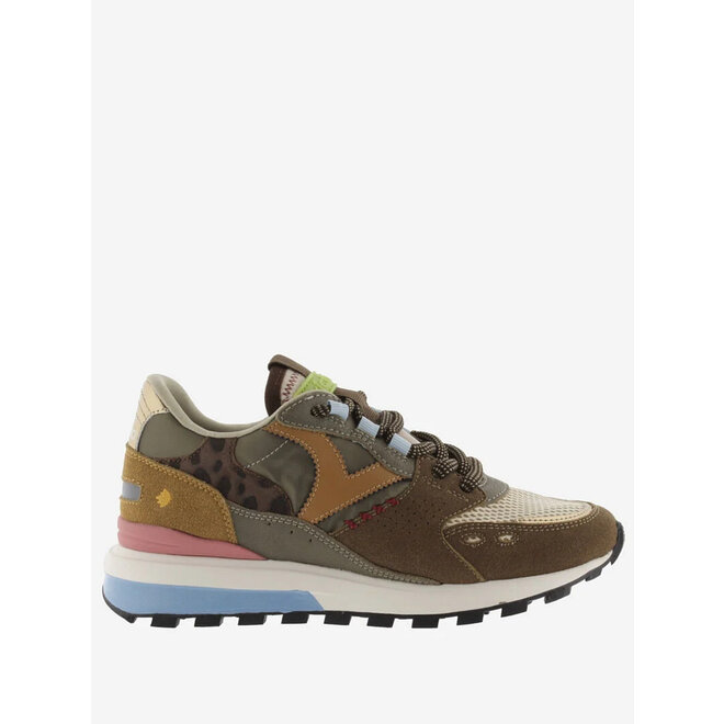 Turnschuhe Braun Viento Spaltleder