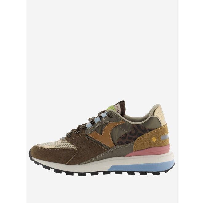 Sneakers Bruin Luna Nylon Split Leather
