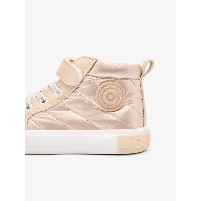 Hoge Sneakers Meisjes Goud