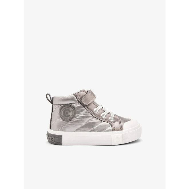 Hoge Sneakers Meisjes Zilver
