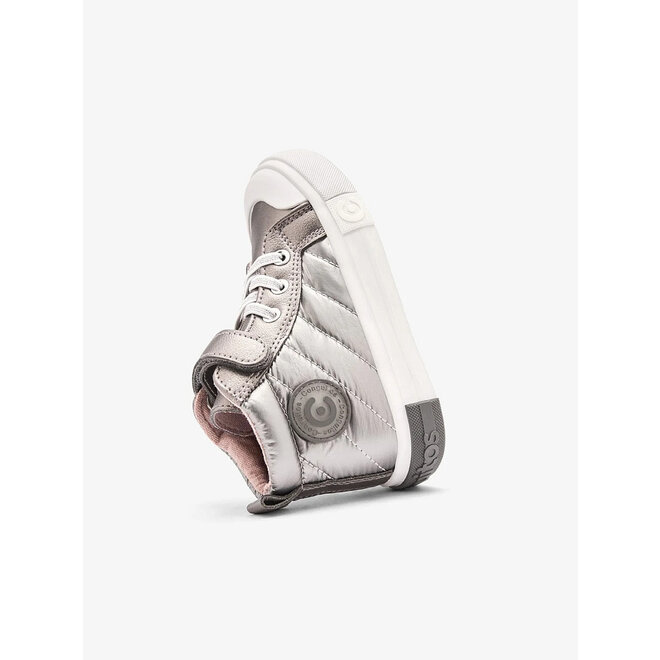 Hoge Sneakers Meisjes Zilver