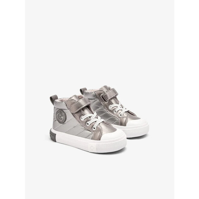 Hoge Sneakers Meisjes Zilver