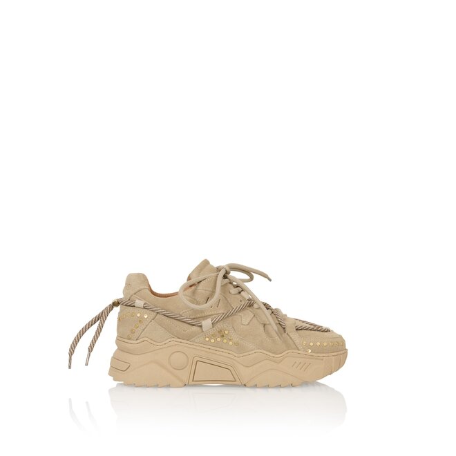 DWRS sneakers JUPITER Beige studs