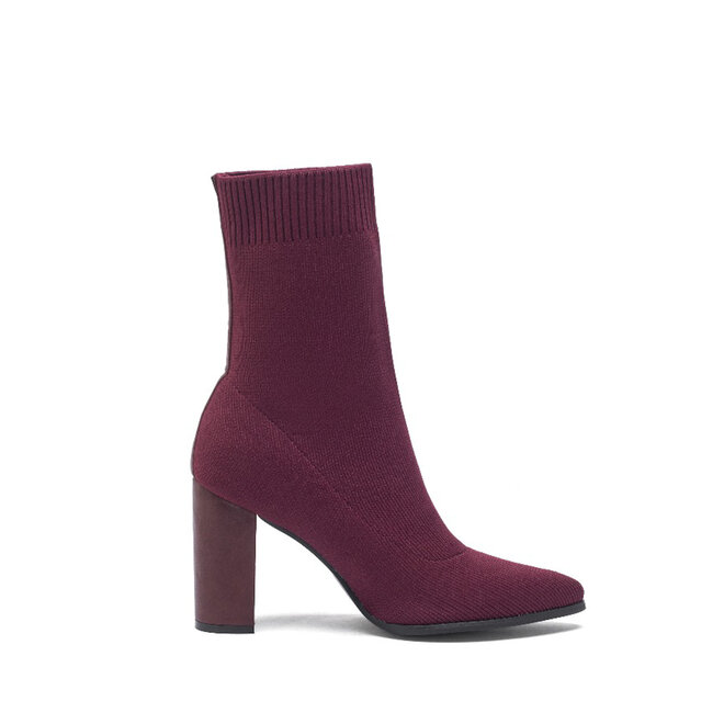 Sockenabsätze Bordeaux