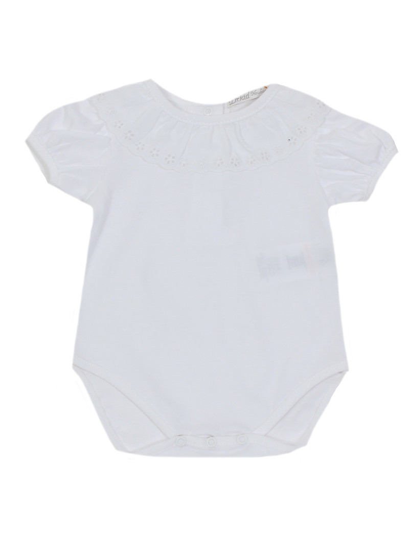 Basic romper kraagje