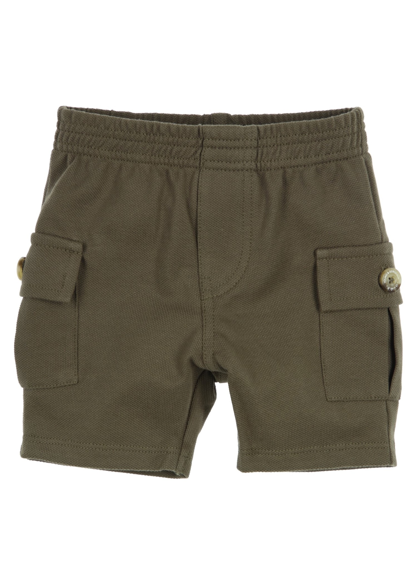 Gymp Gymp shorts side pockets pikachu kaki