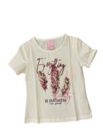 Divanis betaalbare kinderkleding Divanis Tshirt feather roze