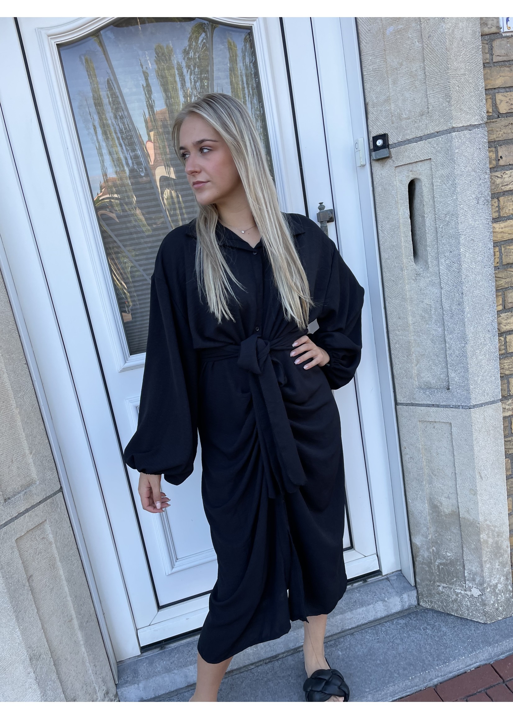 Dames Dress sara long black