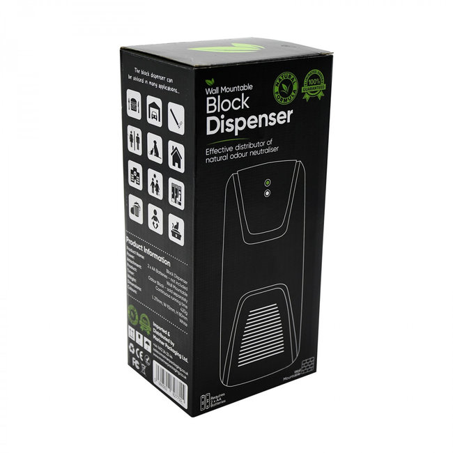 Ona Fan Type Air Freshener Dispenser - Block