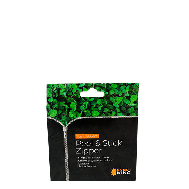 Garden King Peel & Stick Zipper
