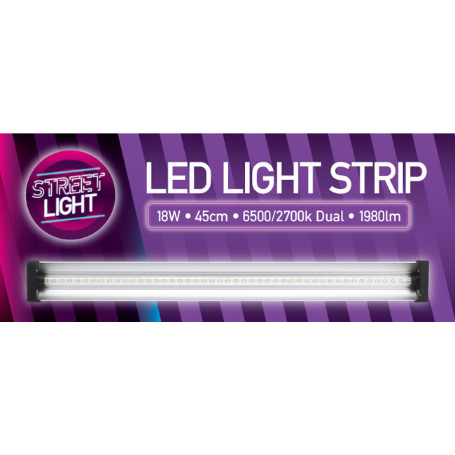 Dual Spectrum 6500/2700k LED Light Strip Street Light 