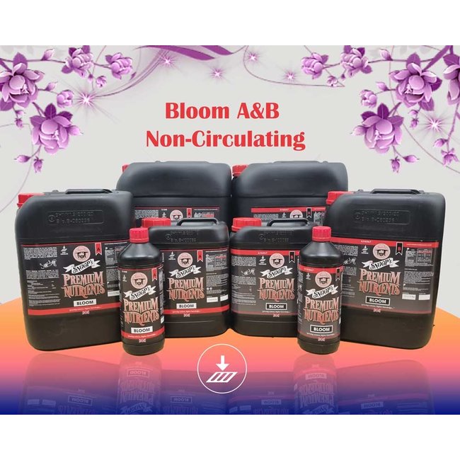 Snoops Premium Nutrients Bloom A&B Non-Circulating